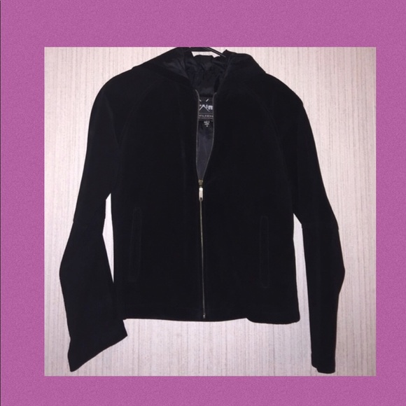 Wilsons black suede coat
